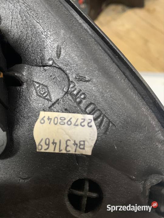 Renault megane I cabrio lift lusterko prawe osobowe Nieborowice