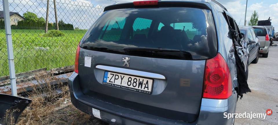 KLAPA PEUGEOT 307 kujawsko-pomorskie Lipno