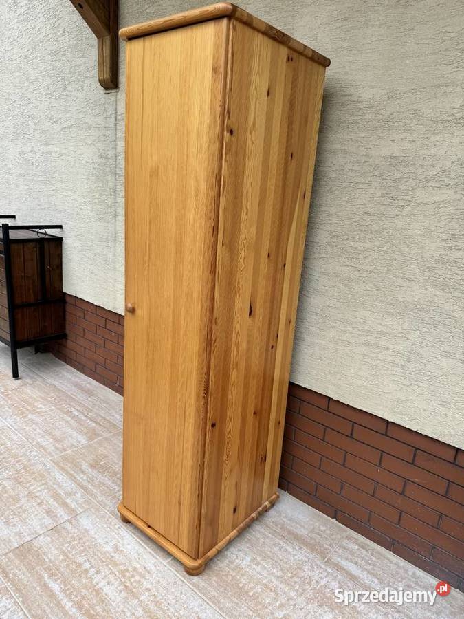 Szafa jednodrzwiowa Skalik słupek drewniany Garwolin
