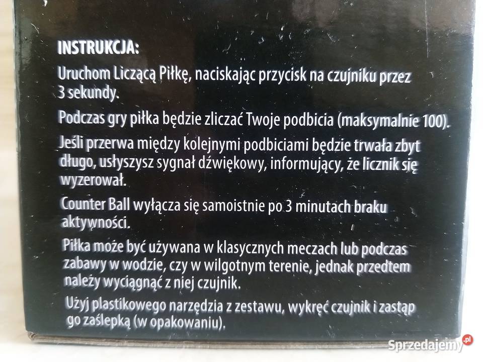 NAJTANIEJ Piłka Licząca Interaktywna Piłka Do Zabrze