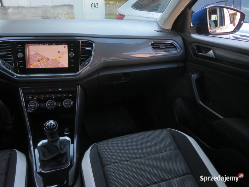 VW TRoc 15 TSI czujnik martwego pola