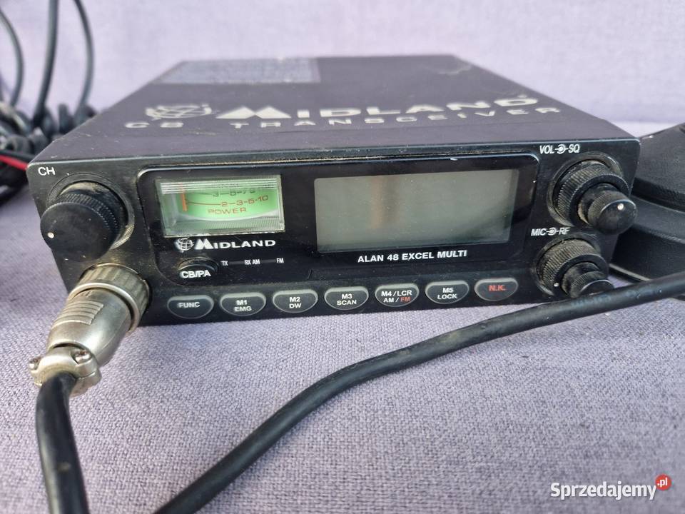 CB radio Alan48 multi plus Pilzno