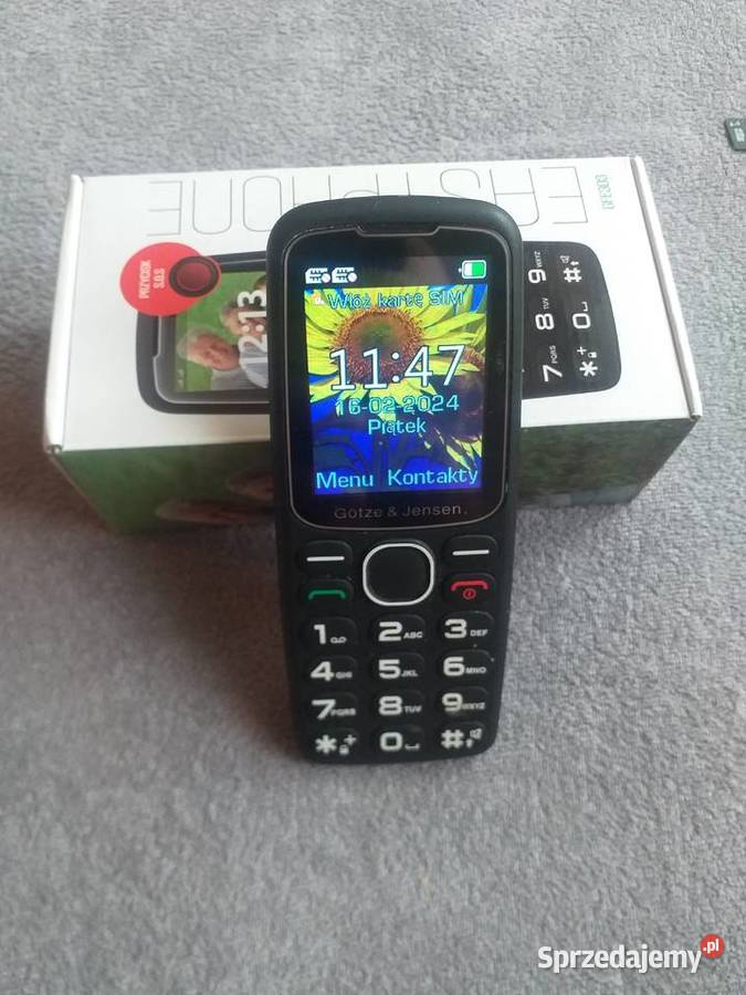 GTZE JENSEN GFE303 GoTZE telefon sos seniora gfe świętokrzyskie Sandomierz