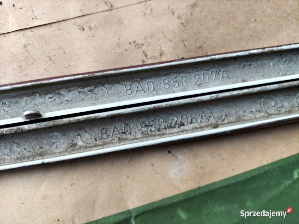 AUDI 80 B4 80B4 LISTWA POD LAMPE REFLEKTORA Listwy i nakładki Kamień-Kolonia