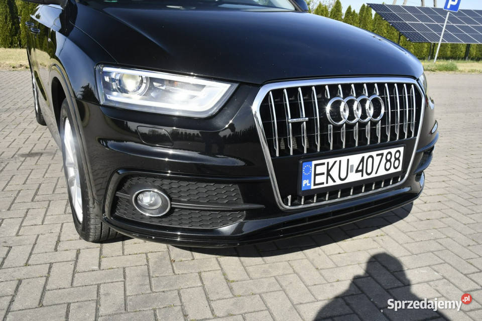 Audi Q3 20Tdi DUDKI11 4x4NaviSkóryPanorama elektrochrom. lusterka boczne Kutno