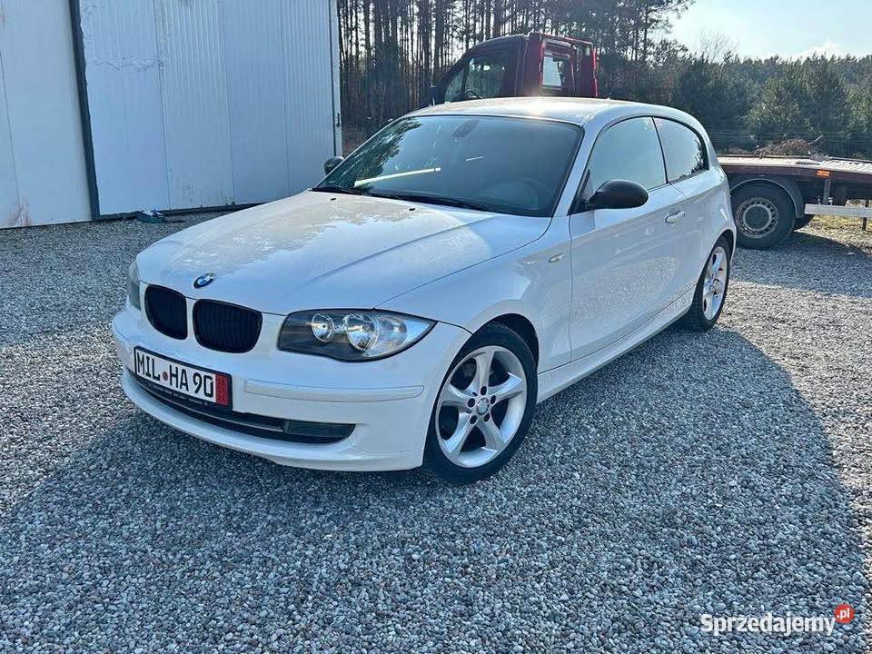 BMW seria 1 biała perła 122KM sprzedam