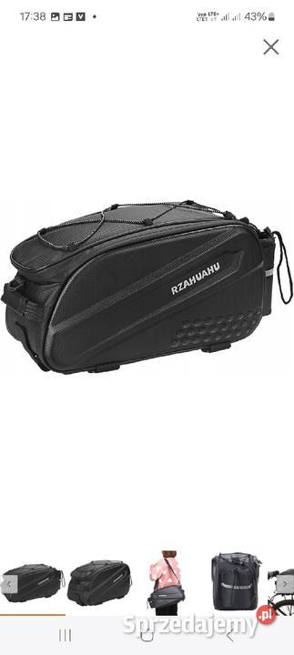 Sakwa rowerowa tylna 10L TORBA NA BAGAŻNIK Andrychów