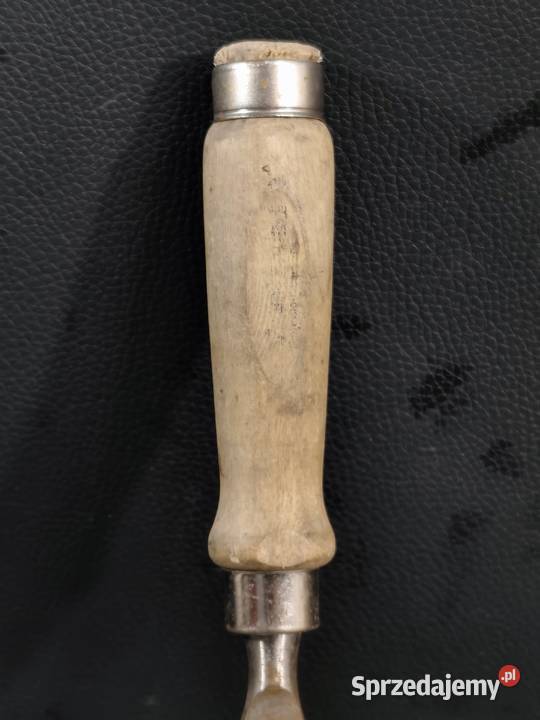 Stare solidne dłuto stolarskie płaskie 32 mm Poddębice
