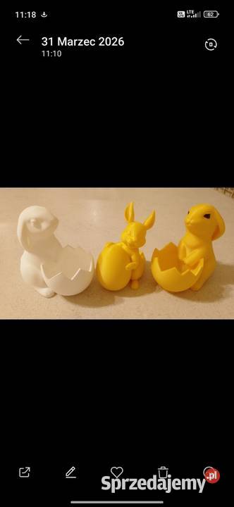 Króliczki wielkanocne Wyposażenie wnętrz Zgierz