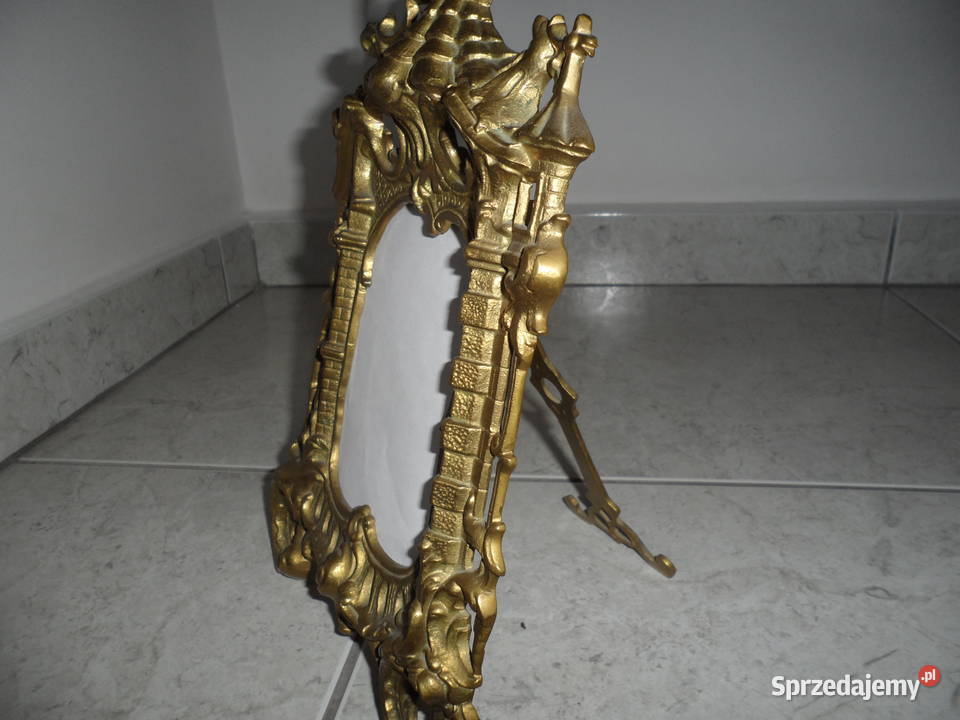 ramka mosiądz Antyki, Sztuka, Kolekcje Wałcz sprzedam