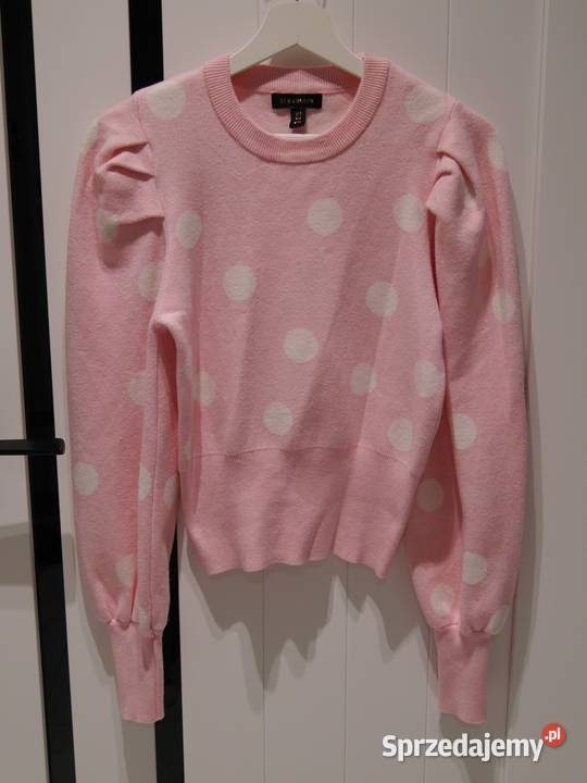 Qed London fajny sweterek bufki 34 XS Inny materiał Wrocław