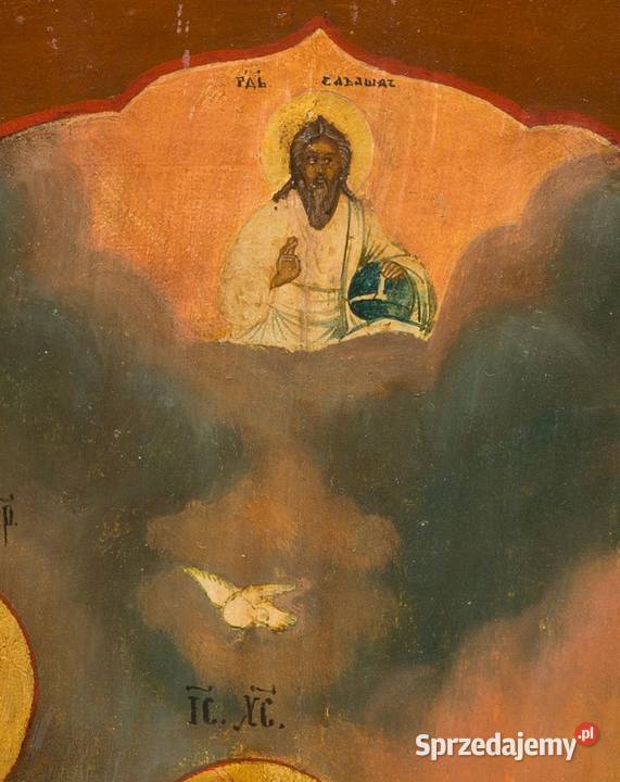 Ikona Chrzest Jezusa Chrystusa 0258 Warszawa