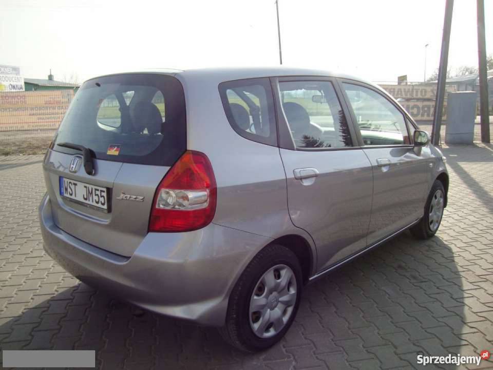 Honda Jazz srebrny lubelskie Łuków
