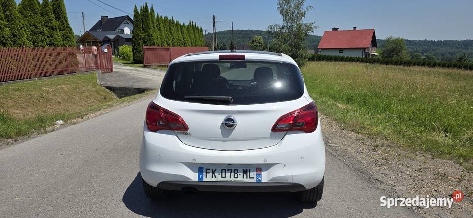 Opel Corsa E 14 90 uszkodzony VAT marża małopolskie Wadowice