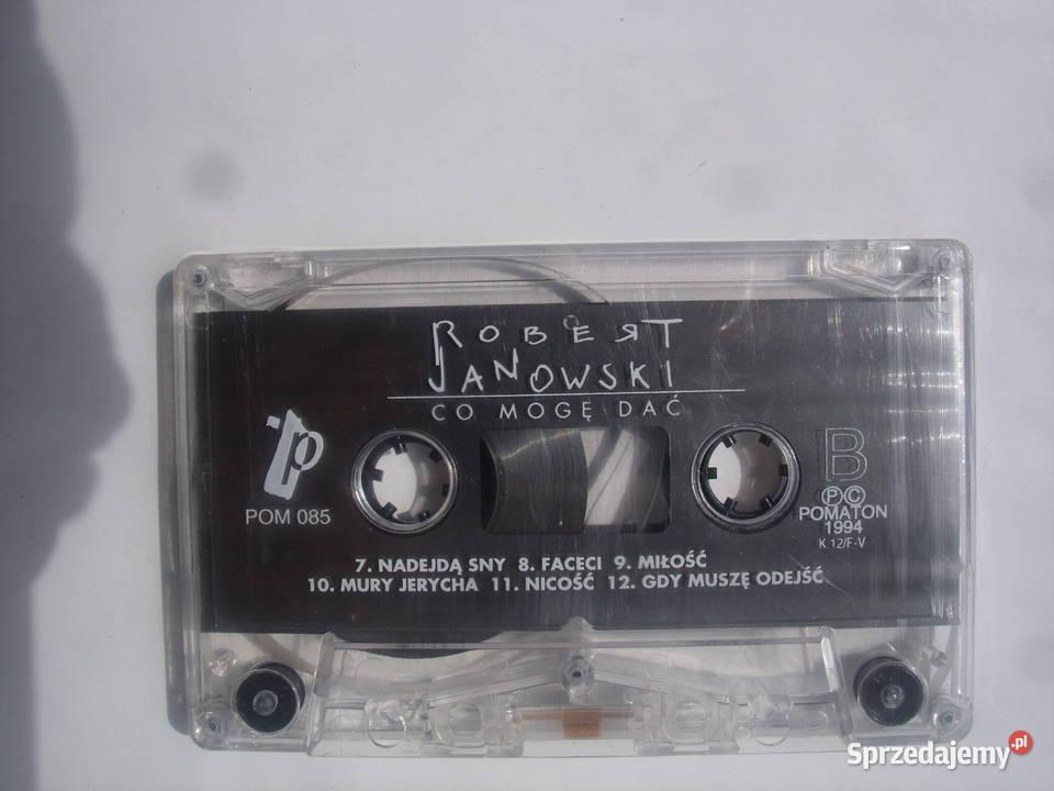 Kaseta ROBERT JANOWSKICO MOGE DAC 1994 Wołów