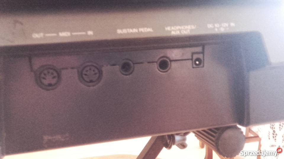 Keyboard Yamaha PSR 510 statyw zasilacz pedał Bydgoszcz