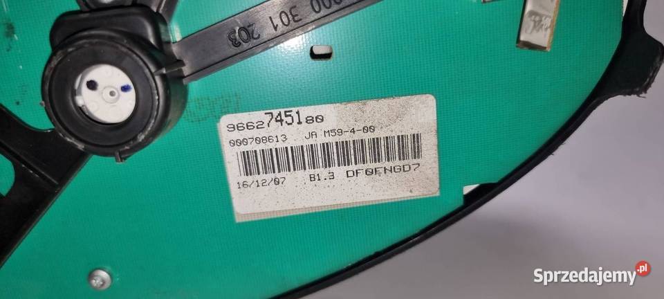 LICZNIK ZEGAR CITROEN BERLINGO 9662745180 kujawsko-pomorskie Lipno