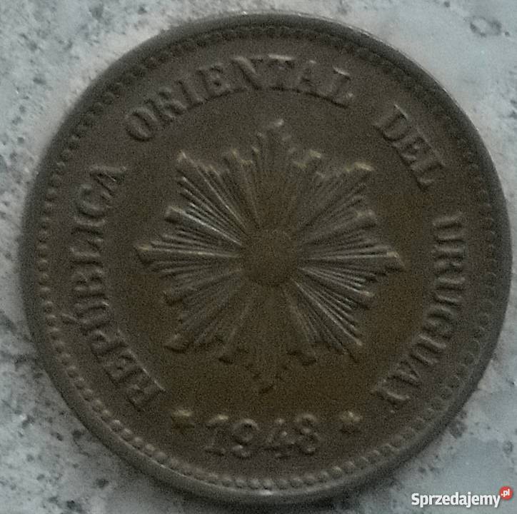 URUGWAY2 CENTESIMOS1948 r Legionowo