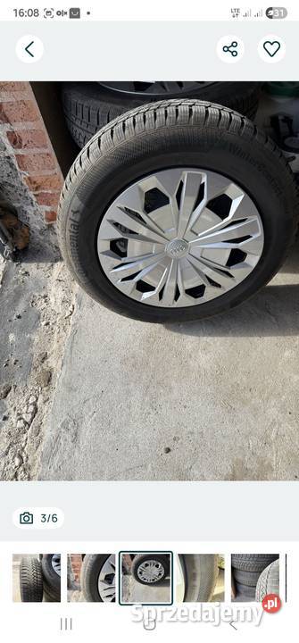 Opony zimowe r17 21565 Continental 4 sztuki sprzedam