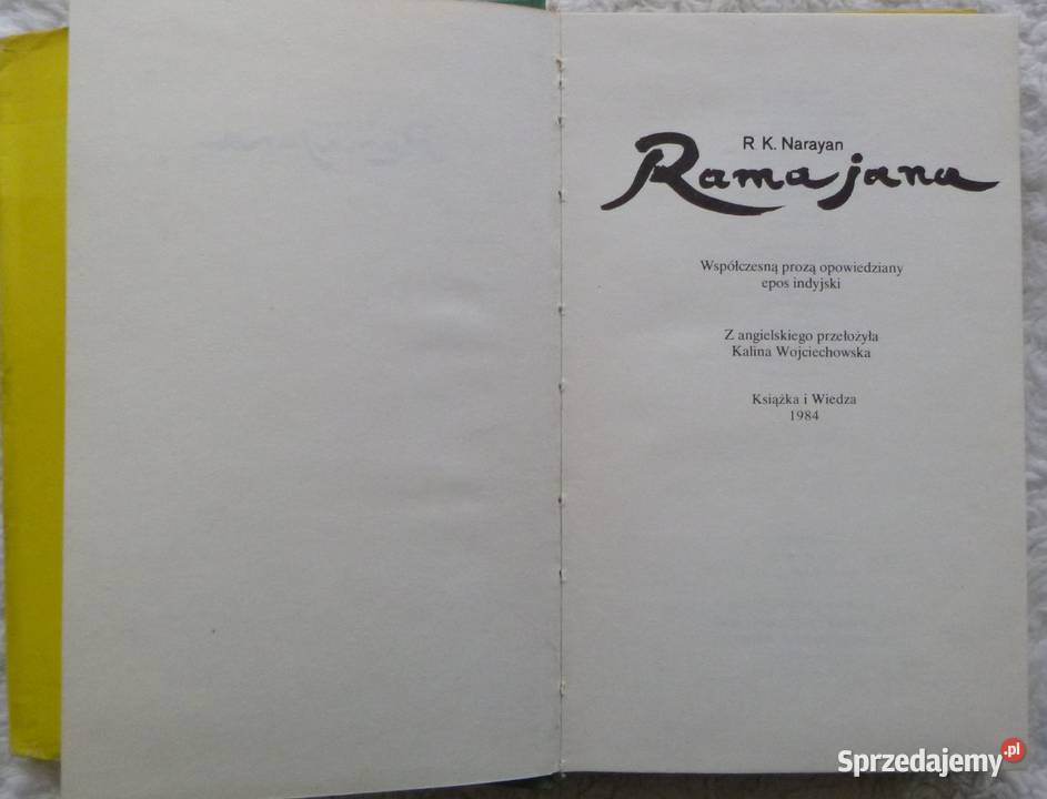 Ramajana R K Narayan