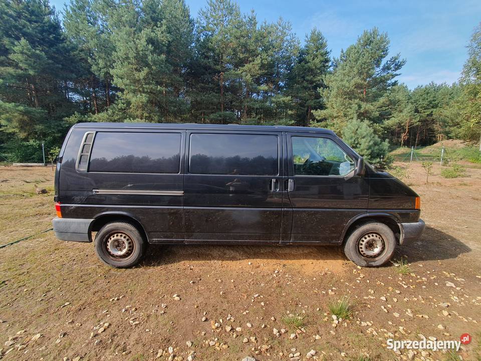 Sprzedam VW Transporter 25 TDI long czarny Częstochowa sprzedam