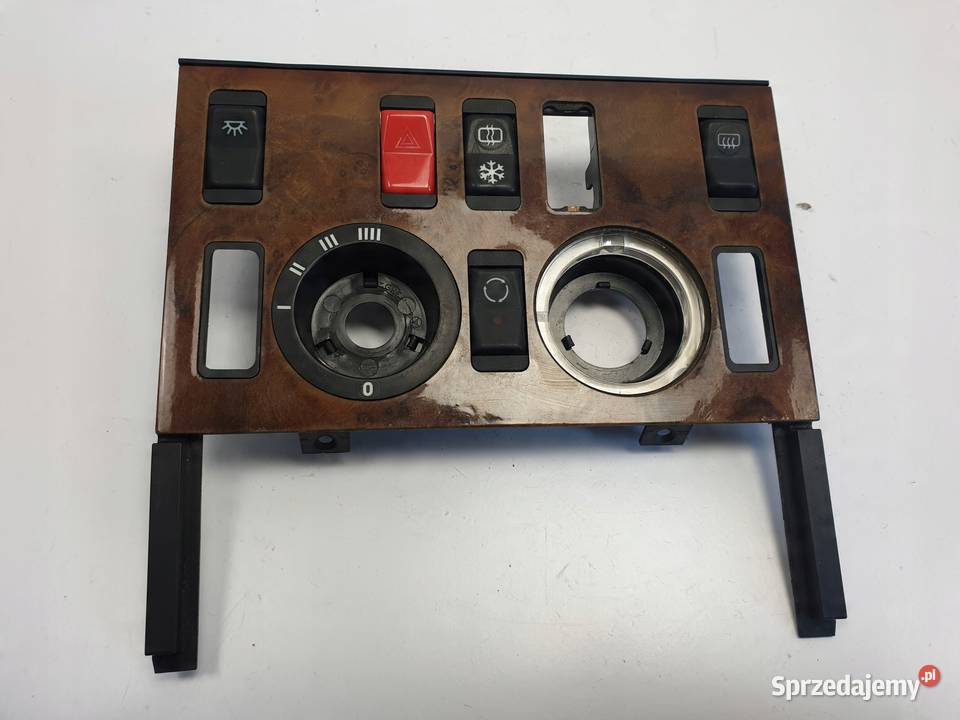 Mercedes W126 SEC PANEL KONSOLI ŚRODKOWEJ dekor Janów