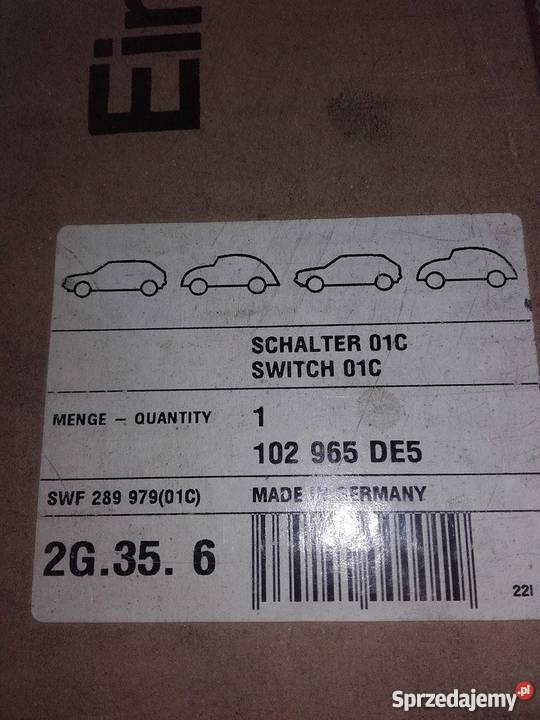 Przełącznik wycieraczek