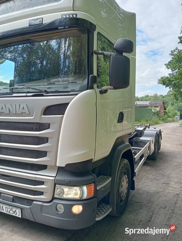 scania 490 6x2 hakowiec 2016 Kozienice