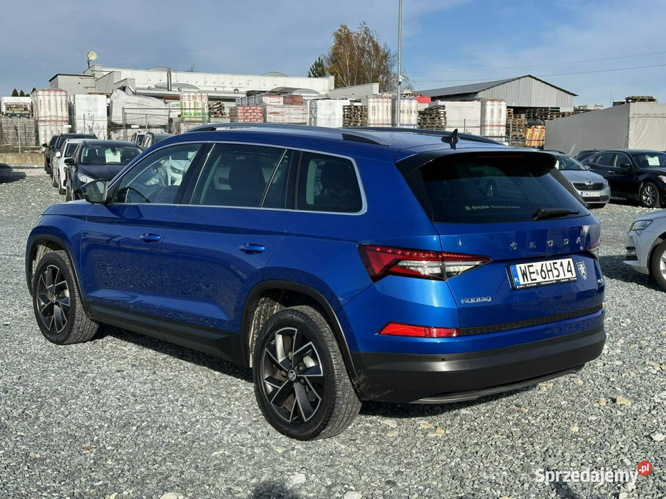 koda Kodiaq 20 TSI 4x4 190 2022 DSG7 Style Salon kurtyny powietrzne Wojkowice