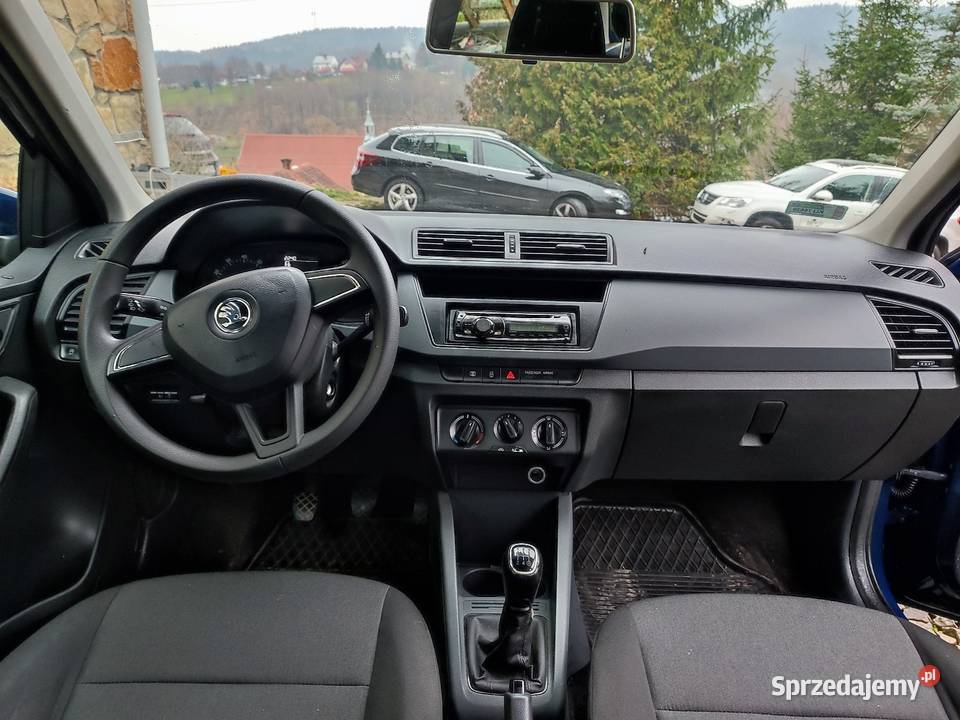 Ładna Skoda Fabia 10 MPI 2015 ten lepszy silnik klimatyzacja Domaradz