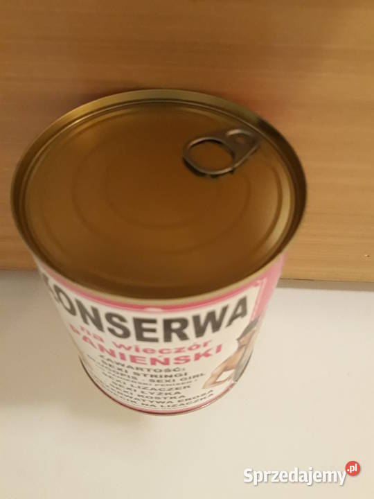 Upominek Konserwa na Wieczór Panieński super Zabawne gadgety Tarłów