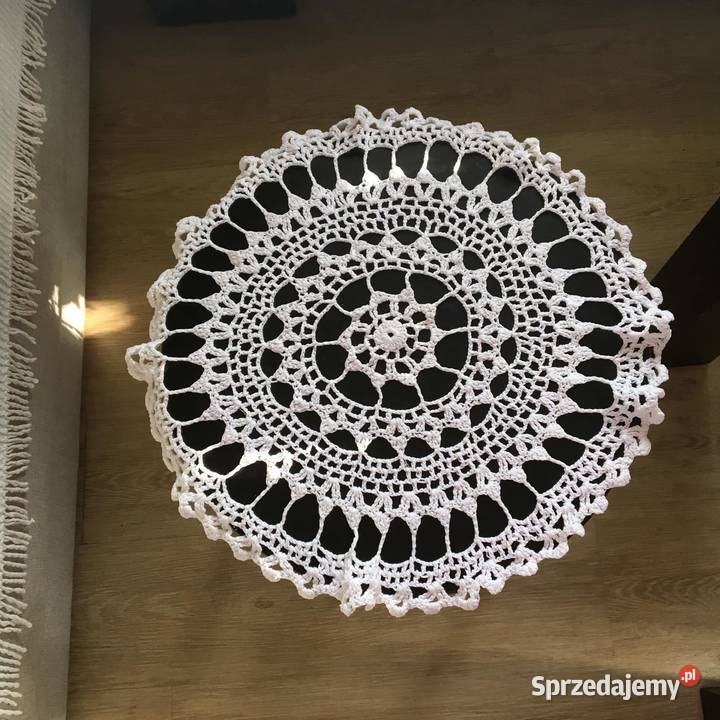 Duża serweta rekodzieło polski kordonek Warszawa