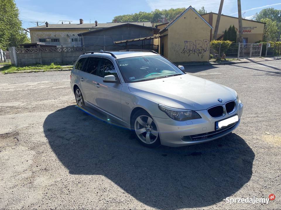 BMW E61 Touring 520d N47 2009 automat Złotoryja sprzedam