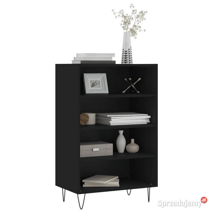Szafka czarna 57x35x90 materiał drewnopochodny mazowieckie Warszawa