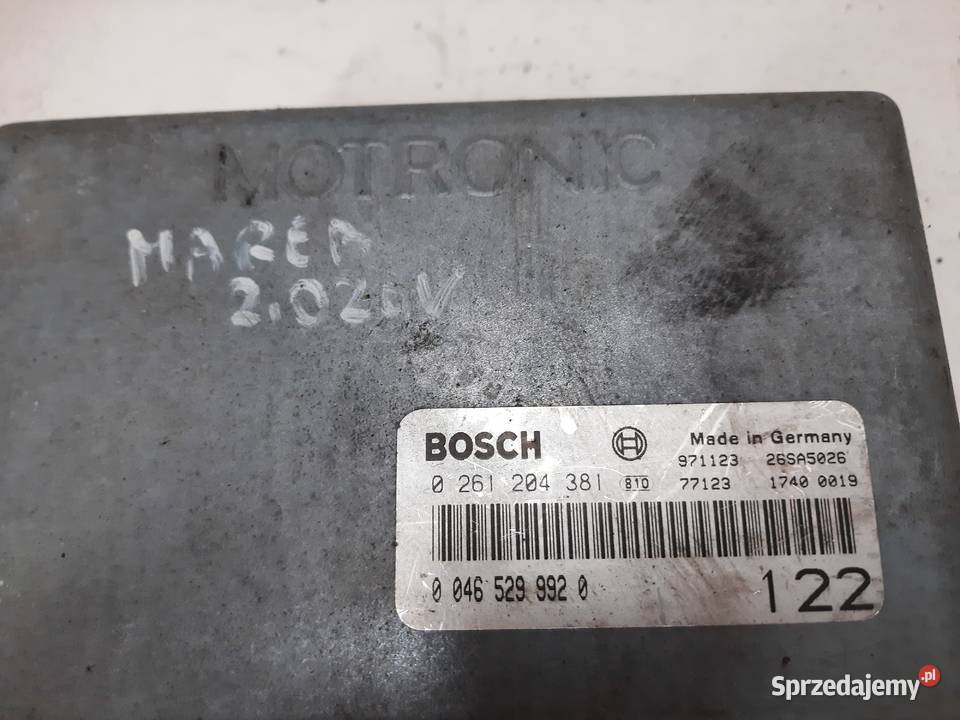 Fiat Marea Bravo HGT Sterownik Silnika ECU Ksawerów