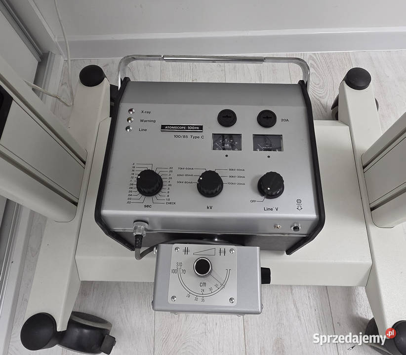 Rentgen przenośny ATOMSCOPE 100PR firmy Gierth Wrocław