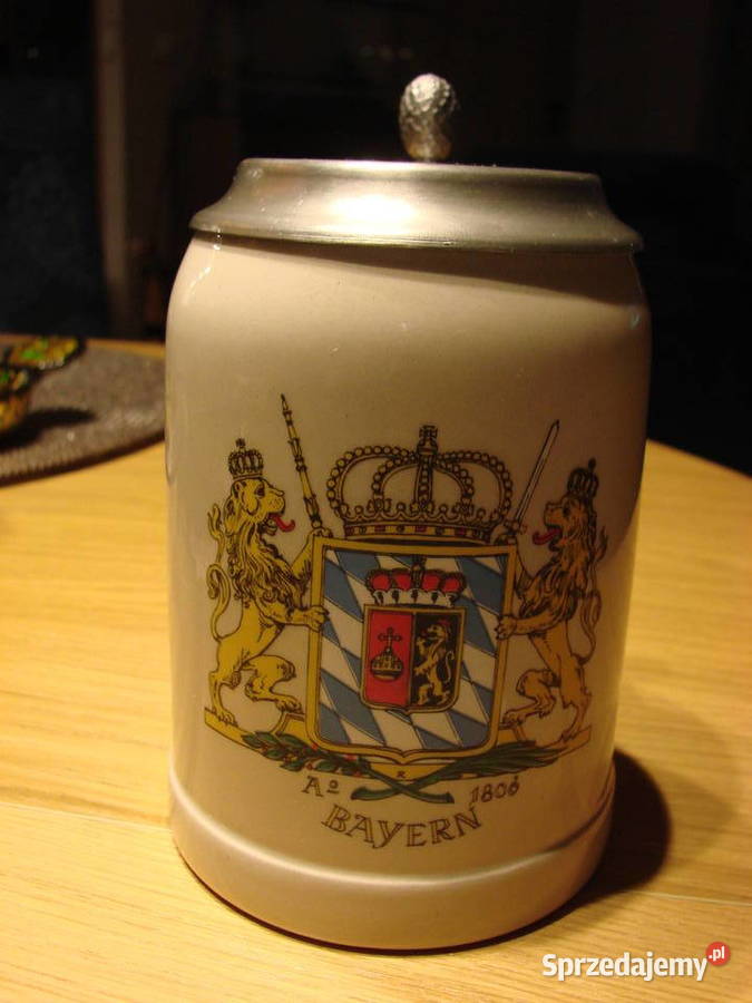Bayern kufel z pokrywką Pruszcz Gdański sprzedam