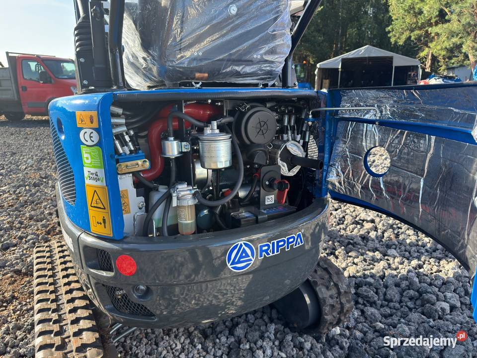 Minikoparka Rippa R10 ECO 1000 TRANSPORT Kubota Brudzowice