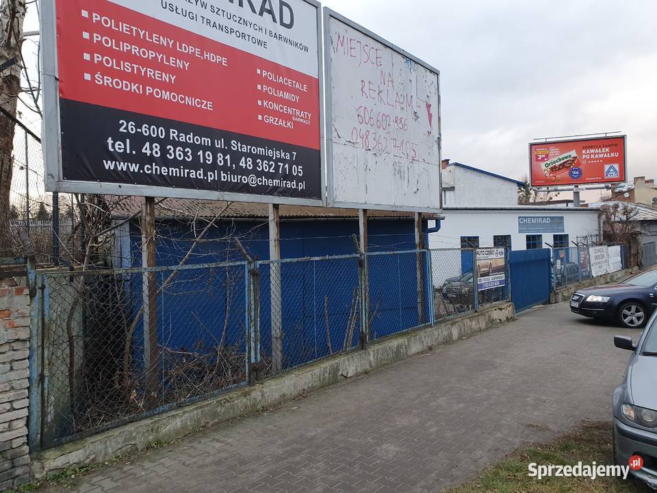 Wynajmę miejsce na reklamę w centrum Radomia mazowieckie Radom