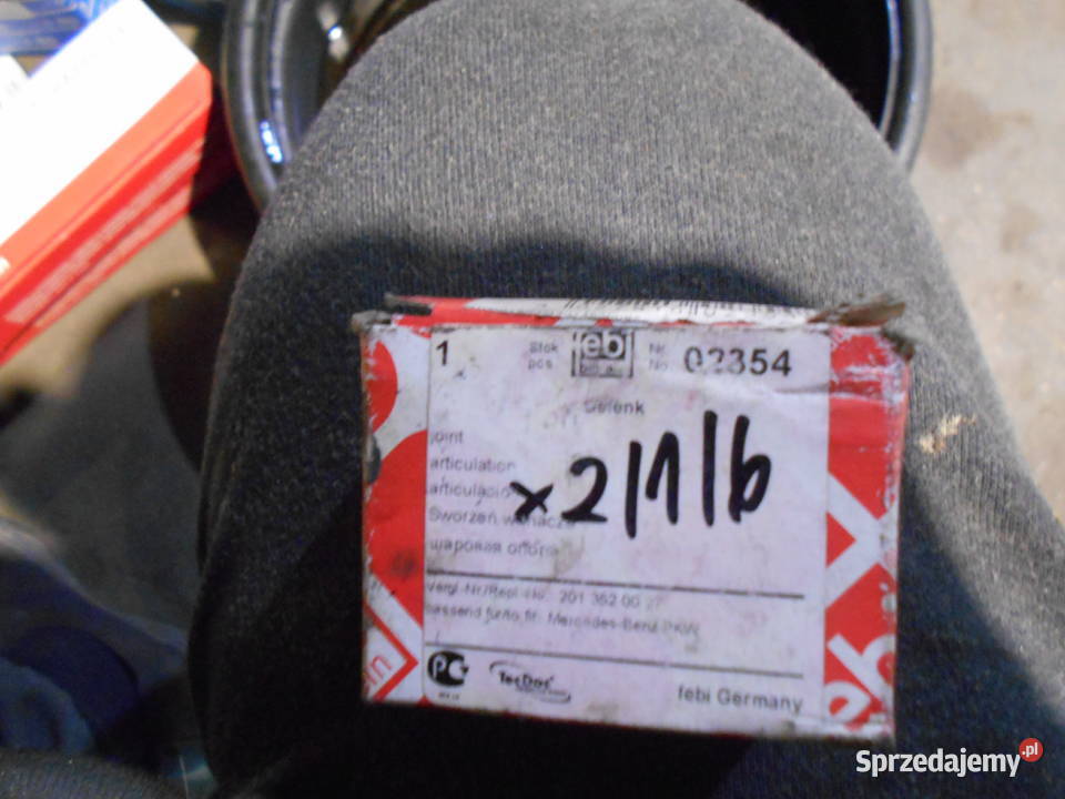 sworznie komplet 170 osobowe Szczecin