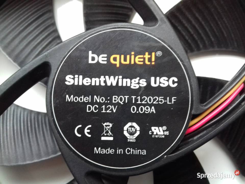 Wentylator 120mm bequiet SilentWings USC BQT Bydgoszcz