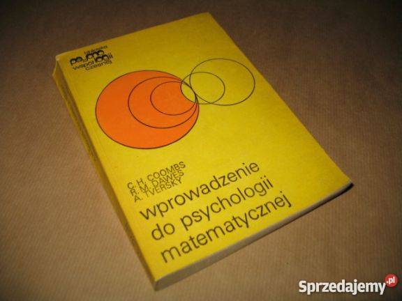 Wprowadzenie do psychologii matematycznej Coombs Goleniów