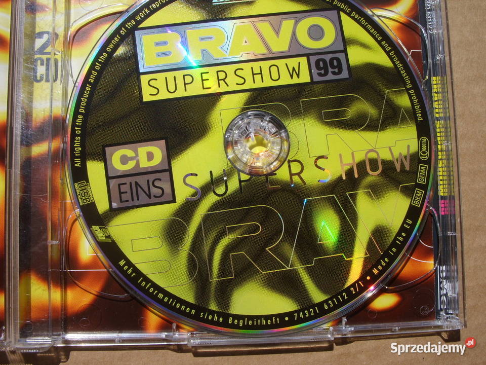 Płyta CD skladanka BRAVO SUPERSHOW 992 cd 1999