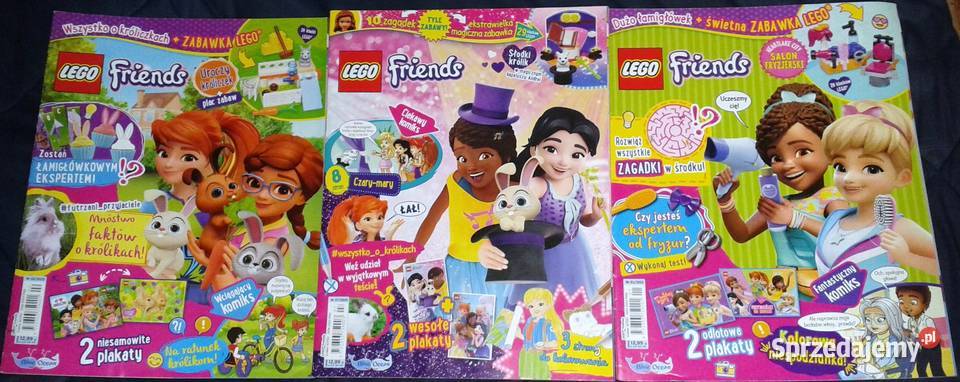 LEGO friends Komiks 16 egzemplarzy lubelskie Chełm