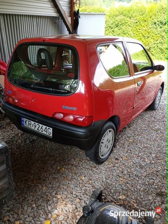 okazyjnie małe autko Fiat Seicento 11 mały