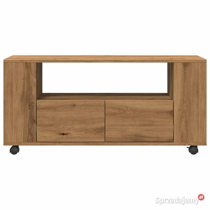 Szafka pod TV z kółkami dąb artisan materiał Warszawa