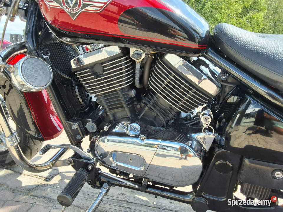 Kawasaki Vulcan Piękny na unikatowy800 elektryczny starter Bicz