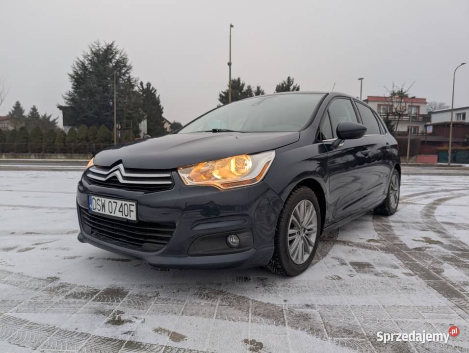 Citroen C4 II 16HDI z bogatym wyposażeniem czujnik parkowania Świdnica sprzedam