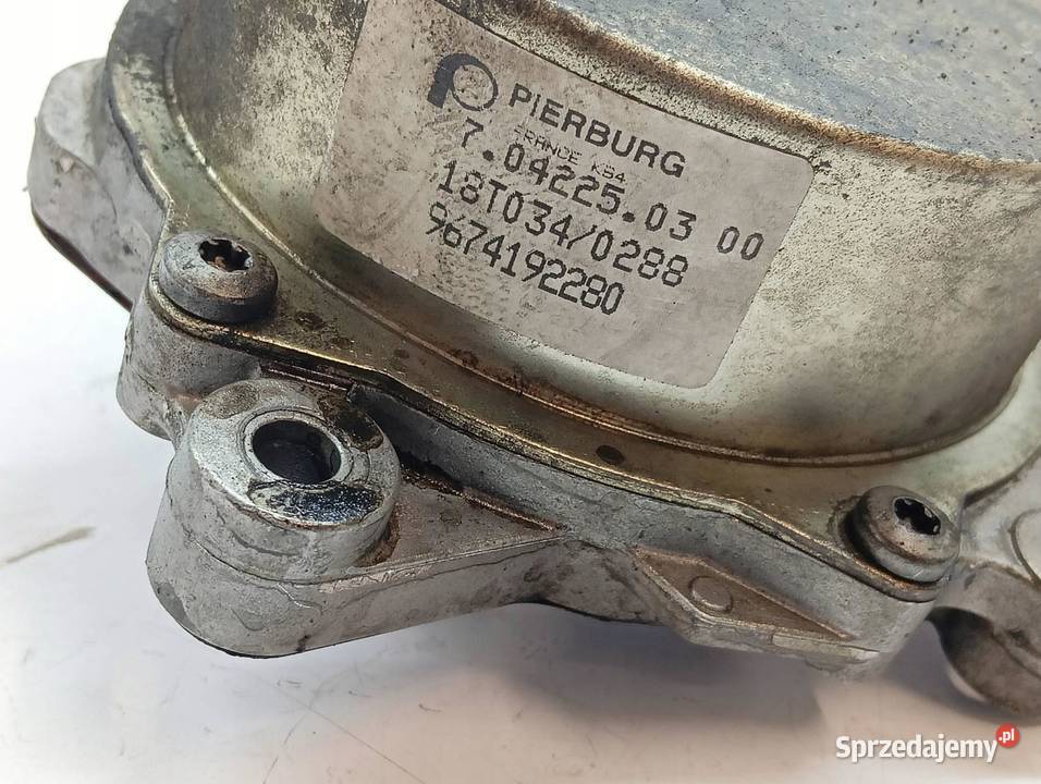 POMPA VACUM 9674192280 20 D BLUE HDI Toyota Rok produkcji 2018 Pompy podciśnieniowe