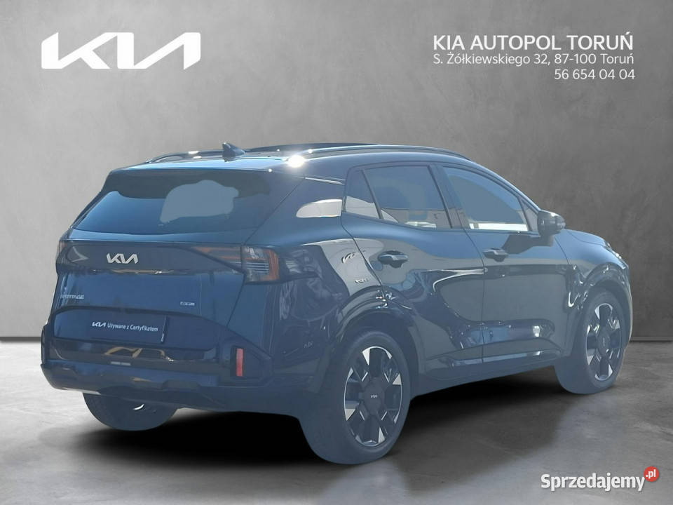 Kia Sportage fv23GTLINEPNS demo aso bezwypadkowy światła przeciwmgielne Toruń